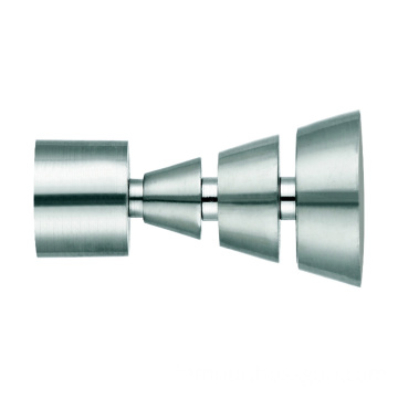 Conical head aluminum alloy curtain rod